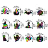 Wholesale Halloween Party Decoration Paper Scratch Card With Bat Skull Witch Ghost Patterns