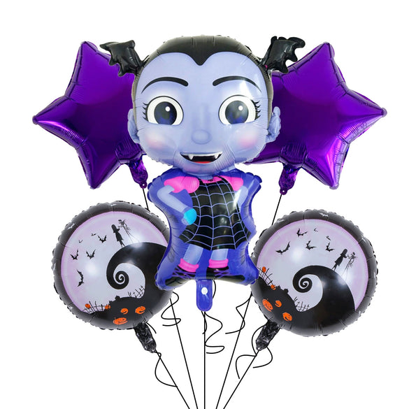 Wholesale Halloween Pumpkin Witch Shape Aluminum Film Foil Balloon For Party Decoration