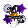 Wholesale Halloween Pumpkin Witch Shape Aluminum Film Foil Balloon For Party Decoration