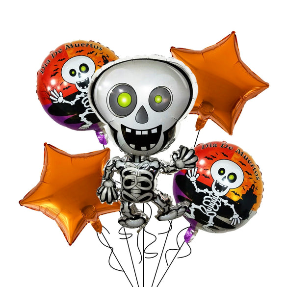 Wholesale Halloween Pumpkin Witch Shape Aluminum Film Foil Balloon For Party Decoration