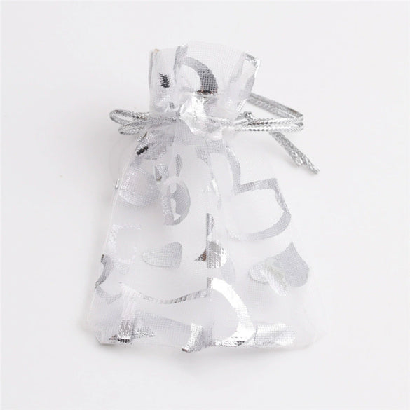 Wholesale Hand Jewelry Gift Bag Flannel Striped Hot Stamping For Bracelet Necklace