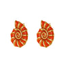 Wholesale Hand Jewelry Stainless Steel Earrings And Titanium Steel Ring Marine Style Geometric Pattern 18K Gold Plated