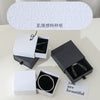 Wholesale Hand Kneaded Black And White Jewelry Packaging Box Made Of Paper And Cardboard For Rings And Necklaces
