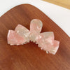 Wholesale Handmade Acetic Acid Elegant Bow Hair Clip For Women
