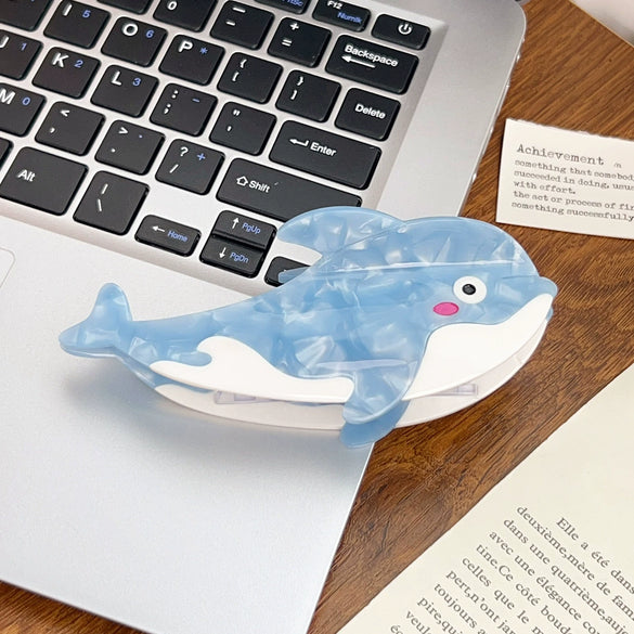Wholesale Handmade Acetic Acid Hair Accessories Women's Shark Clip Ocean Cartoon Fun Allmatch Cute Headwear