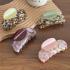Wholesale Handmade Acetic Acid Hair Clips With Highend Feel Floral And Leopard Patterns For Women