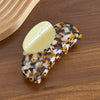Wholesale Handmade Acetic Acid Hair Clips With Highend Feel Floral And Leopard Patterns For Women