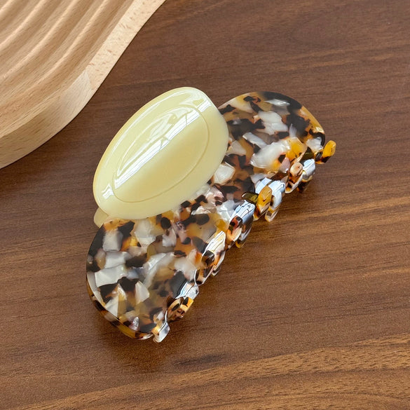 Wholesale Handmade Acetic Acid Hair Clips With Highend Feel Floral And Leopard Patterns For Women