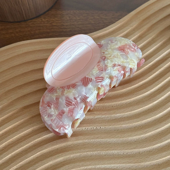 Wholesale Handmade Acetic Acid Hair Clips With Highend Feel Floral And Leopard Patterns For Women
