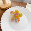Wholesale Handmade Acetic Acid Hair Grab Clip With Geometric And Flower Style For Women