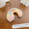 Wholesale Handmade Acetic Acid Hair Grab Clip With Geometric And Flower Style For Women