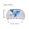 Wholesale Handmade Acetic Acid Hair Shark Clips Ocean Series Cartoon Style With Whale Splicing Starfish Conch For Women