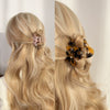 Wholesale Handmade Acetic Acid Heartshaped Flower Hairpin For Girls Small Fresh Style
