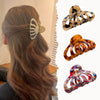 Wholesale Handmade Acetic Acid Light Luxury Geometric Hollow Hair Accessories For Girls Lantern And Pumpkin Clip Styles