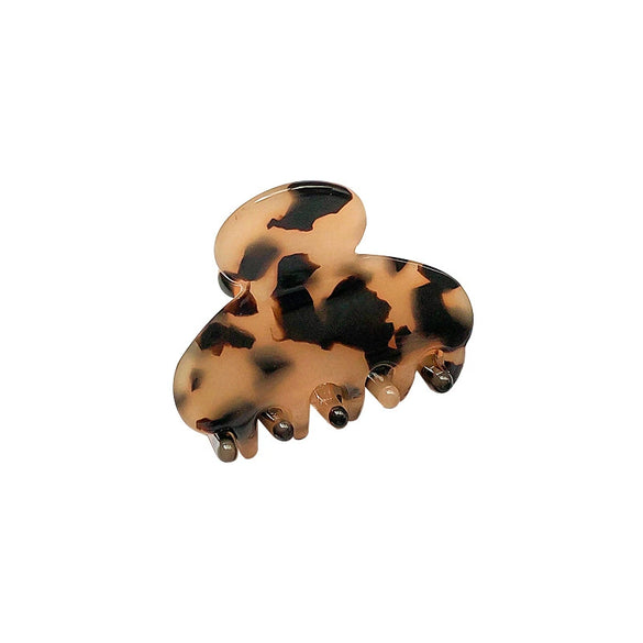 Wholesale Handmade Acetic Acid Plate Simple Floral French Retro Hairpin For Women