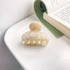 Wholesale Handmade Acetic Acid Plate Simple Floral French Retro Hairpin For Women