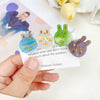 Wholesale Handmade Acetic Acid Rabbit Hairpin For Women Cute Hair Accessory