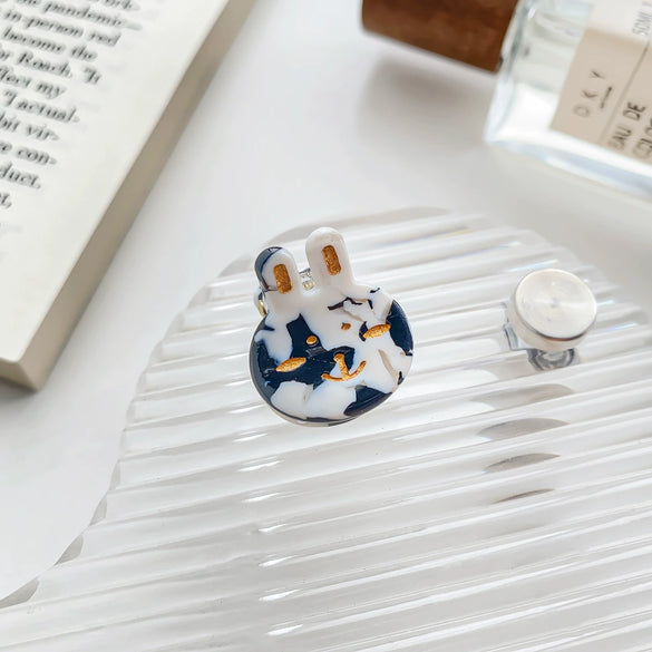 Wholesale Handmade Acetic Acid Rabbit Hairpin For Women Cute Hair Accessory