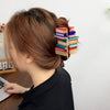 Wholesale Handmade Acrylic Corrugated Hair Clips For Women Fashion Hair Accessories