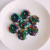 Wholesale Handmade Acrylic Cute Spaceship Beaded Mobile Phone Pendant Diy Accessories