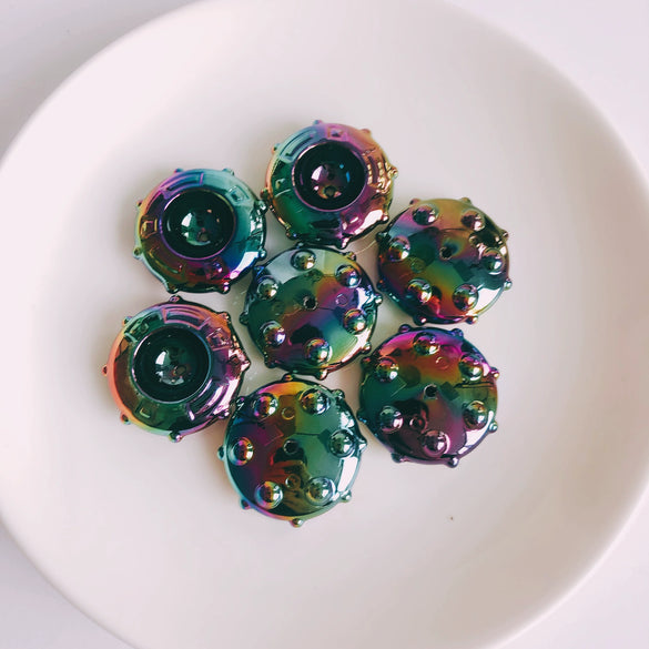 Wholesale Handmade Acrylic Cute Spaceship Beaded Mobile Phone Pendant Diy Accessories