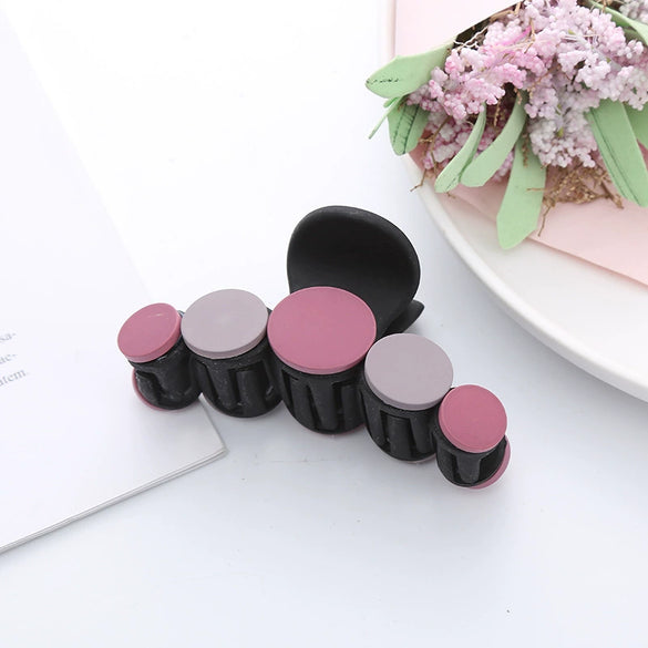Wholesale Handmade Acrylic Fashion Natural Female Temperament French Grab Hair Clip