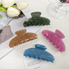 Wholesale Handmade Acrylic Glitter Hair Accessories For Women Gentle Style Hair Clips