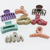Wholesale Handmade Acrylic Hair Gratching Clip With Letters Numbers Text Style For Women