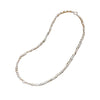 Wholesale Handmade Baroque Natural Shaped Freshwater Pearl Clavicle Chain Necklace With Copper 14K Gold Plated Accessories