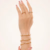 Wholesale Handmade Beaded Collarbone Necklace And Bracelet Set With Natural Stone And Imitation Pearl Light Luxury Style Electroplated