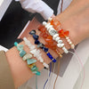 Wholesale Handmade Bohemian Geometric Crystal Bracelet For Women