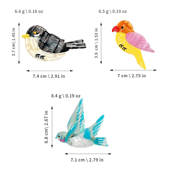 Wholesale Handmade Cartoon Animal Acetic Acid Duckbill Hairpin For Women