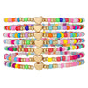 Wholesale Handmade Ceramic Rice Bead Bracelet With Animal And Zodiac Pattern Unisex Style