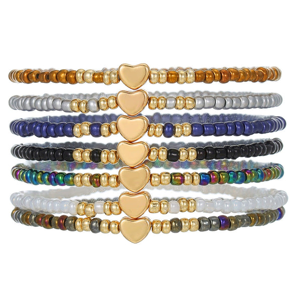 Wholesale Handmade Ceramic Rice Bead Bracelet With Animal And Zodiac Pattern Unisex Style