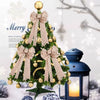Wholesale Handmade Cloth Christmas Bow Ornaments Pendant For Christmas Tree Decorations