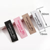 Wholesale Handmade Cloth Clothing Labels With Printing Sewing Craft Accessories