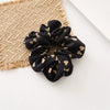 Wholesale Handmade Cloth Heart Hair Ring For Girls High Elasticity Summer New Ins Style