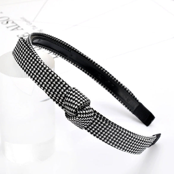 Wholesale Handmade Cloth Knotted Bow Headband For Women Hair Accessories