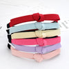 Wholesale Handmade Cloth Knotted Bow Headband For Women Hair Accessories
