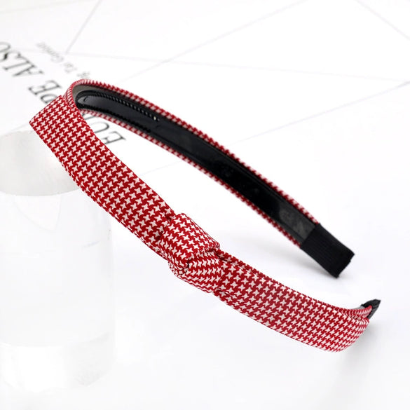 Wholesale Handmade Cloth Knotted Bow Headband For Women Hair Accessories