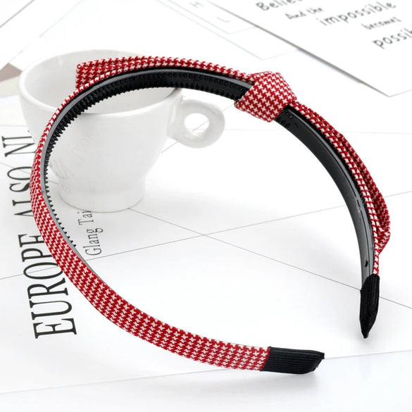 Wholesale Handmade Cloth Knotted Bow Headband For Women Hair Accessories