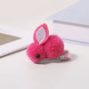 Wholesale Handmade Cloth Plush Bunny Hairpin Unisex Children's Cute Hair Accessories
