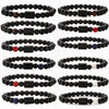 Wholesale Handmade Constellation Agate Elastic Bracelet