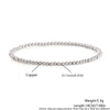 Wholesale Handmade Copper Geometric Minimalist Women's Stacked Beads Elastic Rope Bracelet