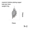 Wholesale Handmade Copper Jewelry Accessories With Inlaid Zircon And Cartoon Characters Angel Boy Girl Small Pendant Diy Necklace