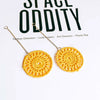 Wholesale Handmade Ethnic Dream Catcher Round Artificial Leather Earrings Jewelry Accessories