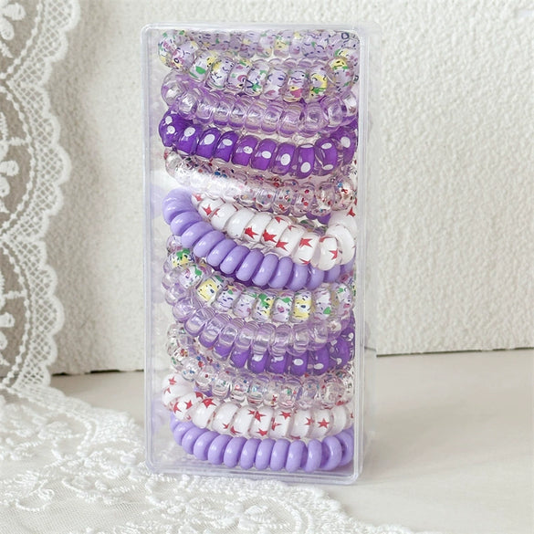 Wholesale Handmade Fresh And Simple Style Telephone Line Women's Hair Tie Headband