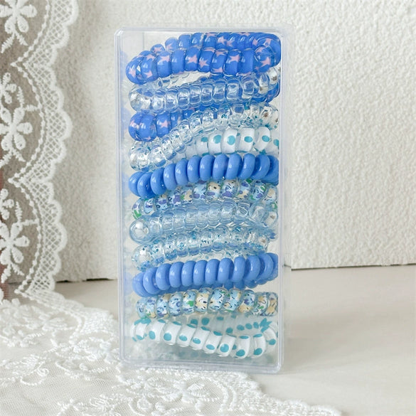 Wholesale Handmade Fresh And Simple Style Telephone Line Women's Hair Tie Headband