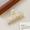 Wholesale Handmade Geometric Acetic Acid Hair Clips For Women