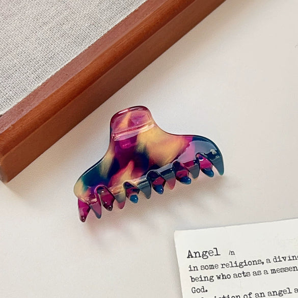 Wholesale Handmade Geometric Acetic Acid Hair Clips For Women